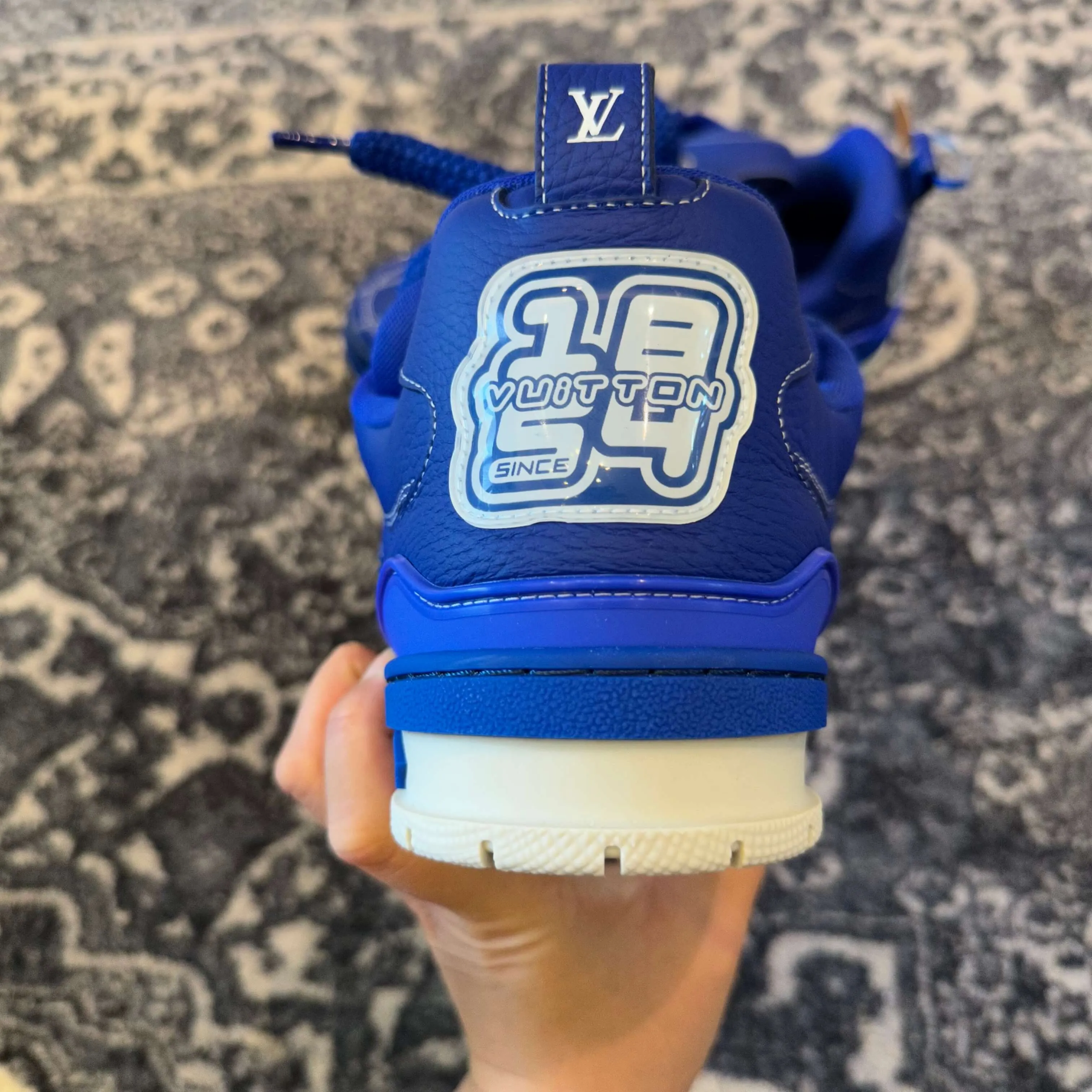 Louis Vuitton LV Trainer Blue Skate Sneaker