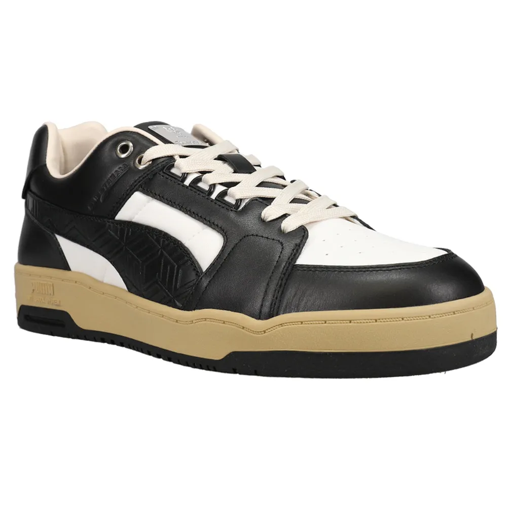 MCM X Slipstream Lo Court Lace Up Sneakers