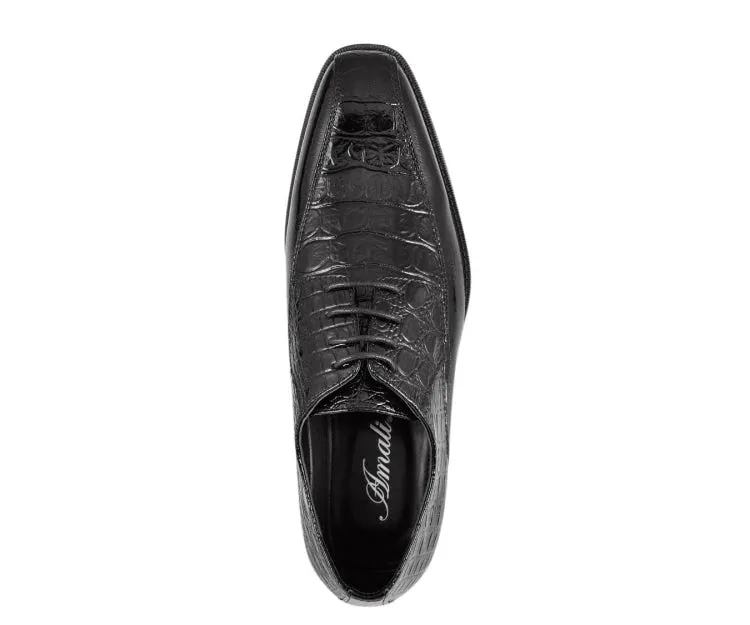 Men's Harvey Black Lace-Up Dress Shoes