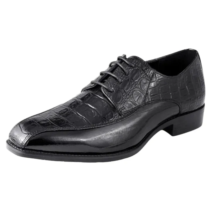 Men's Harvey Black Lace-Up Dress Shoes