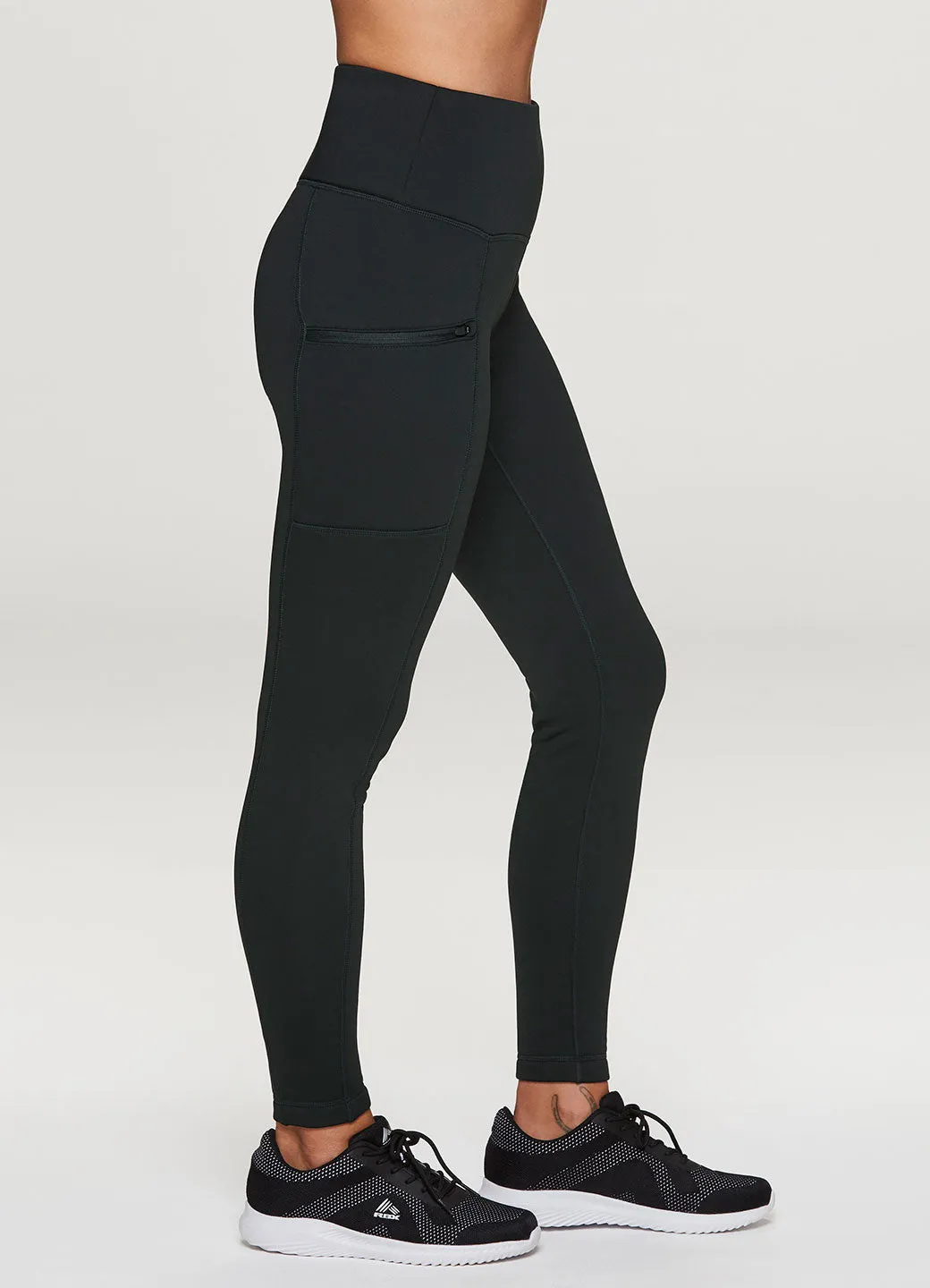 Mogul II Zip Pocket Fleece Lined Legging