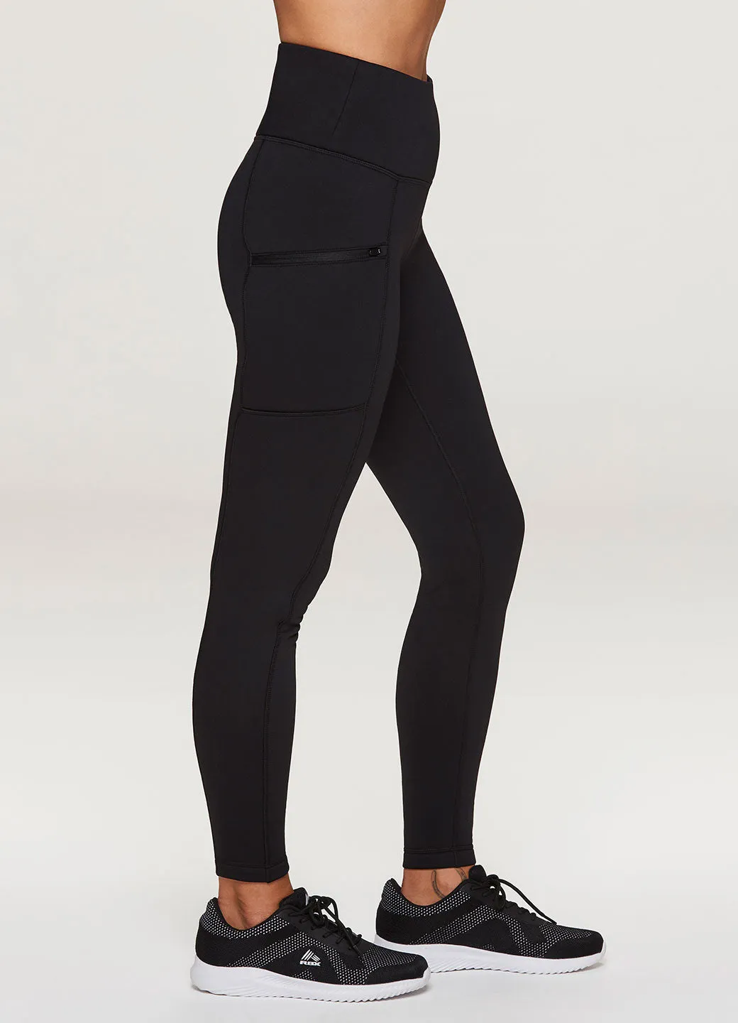 Mogul II Zip Pocket Fleece Lined Legging