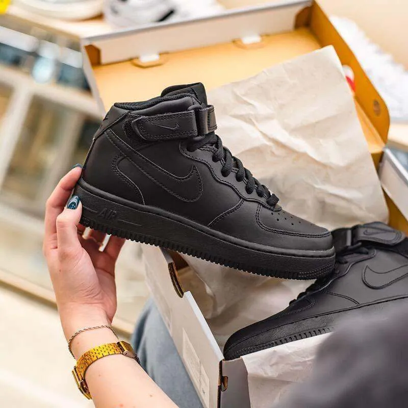 Nike Air Force 1 Mid '07 'Triple Black'