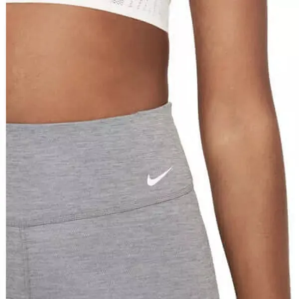 Nike Women's One Mid Rise Bike Shorts - Grey