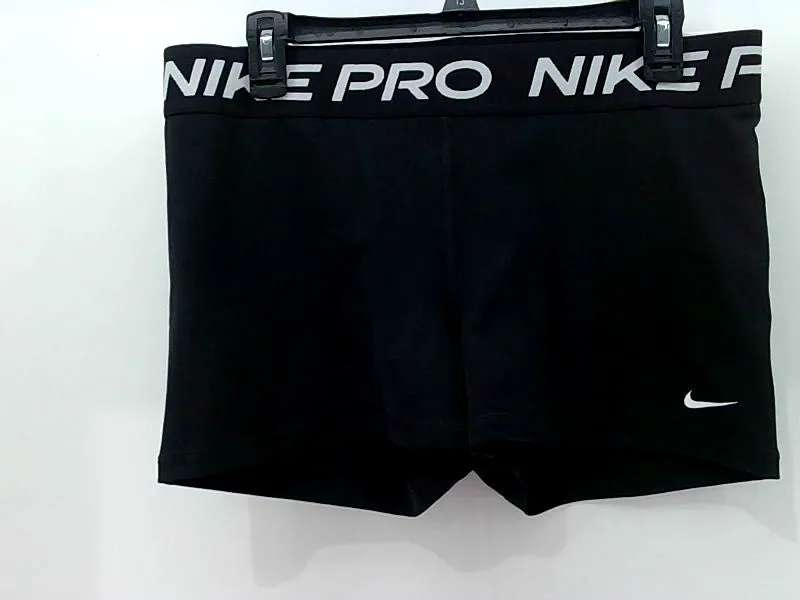 Nike Women's Pro 3 Inch Black Training Shorts XLarge