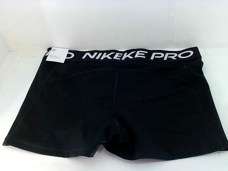 Nike Women's Pro 3 Inch Black Training Shorts XLarge