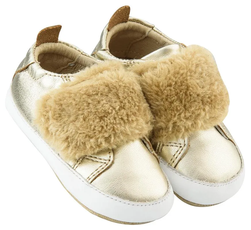 Old Soles Girl's and Boy's Bambini Pet Shoes, Gold