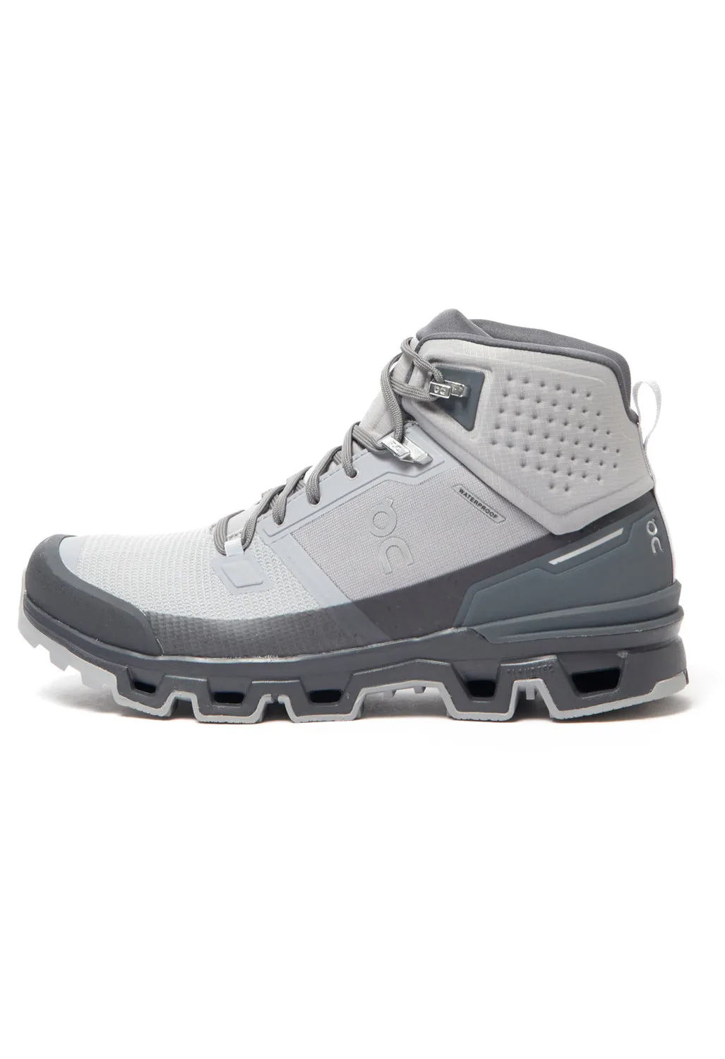 On Cloudrock 2 Waterproof Men's Boots - Alloy/Eclipse