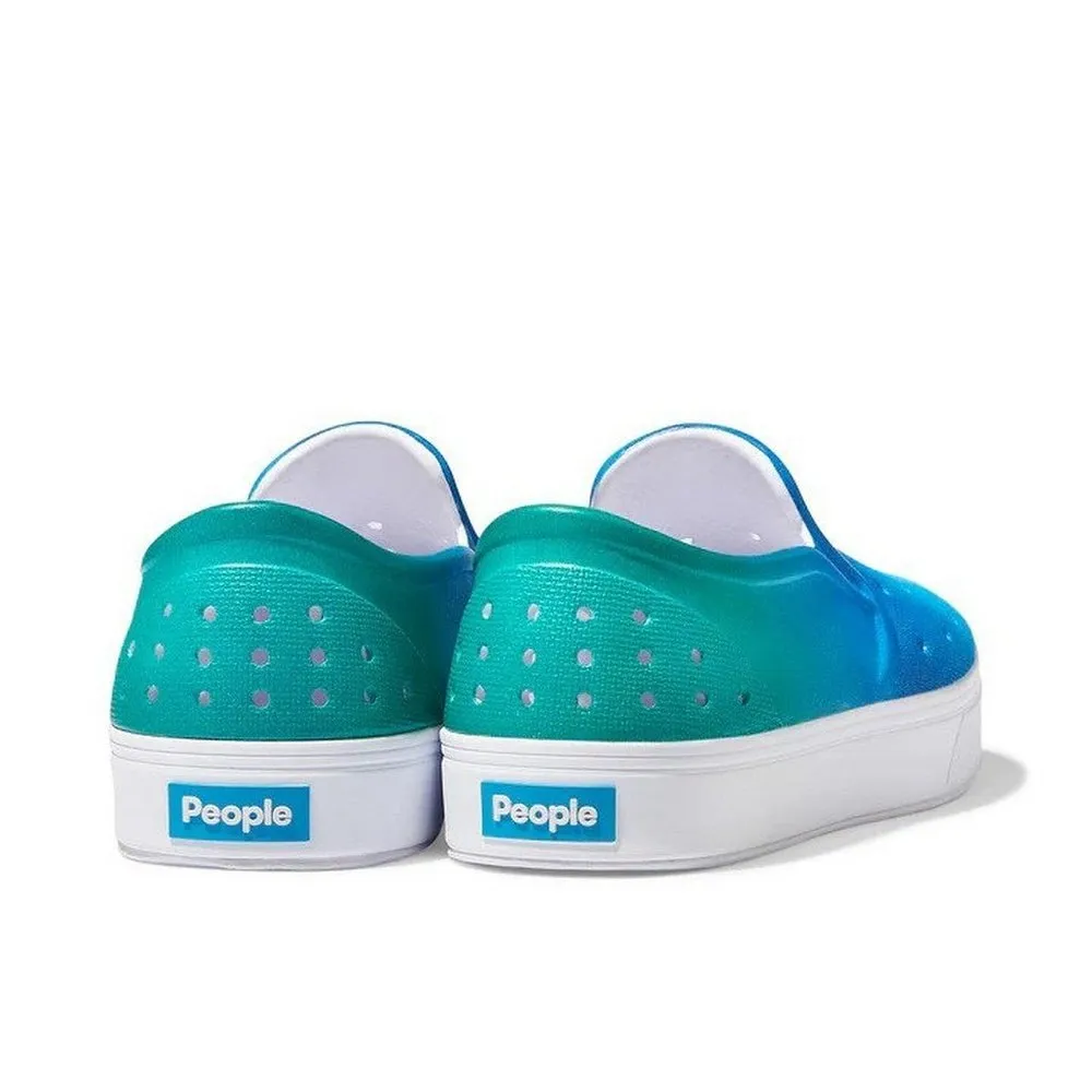 People Footwear The Slater Kids Surf Tie Dye & Yeti White