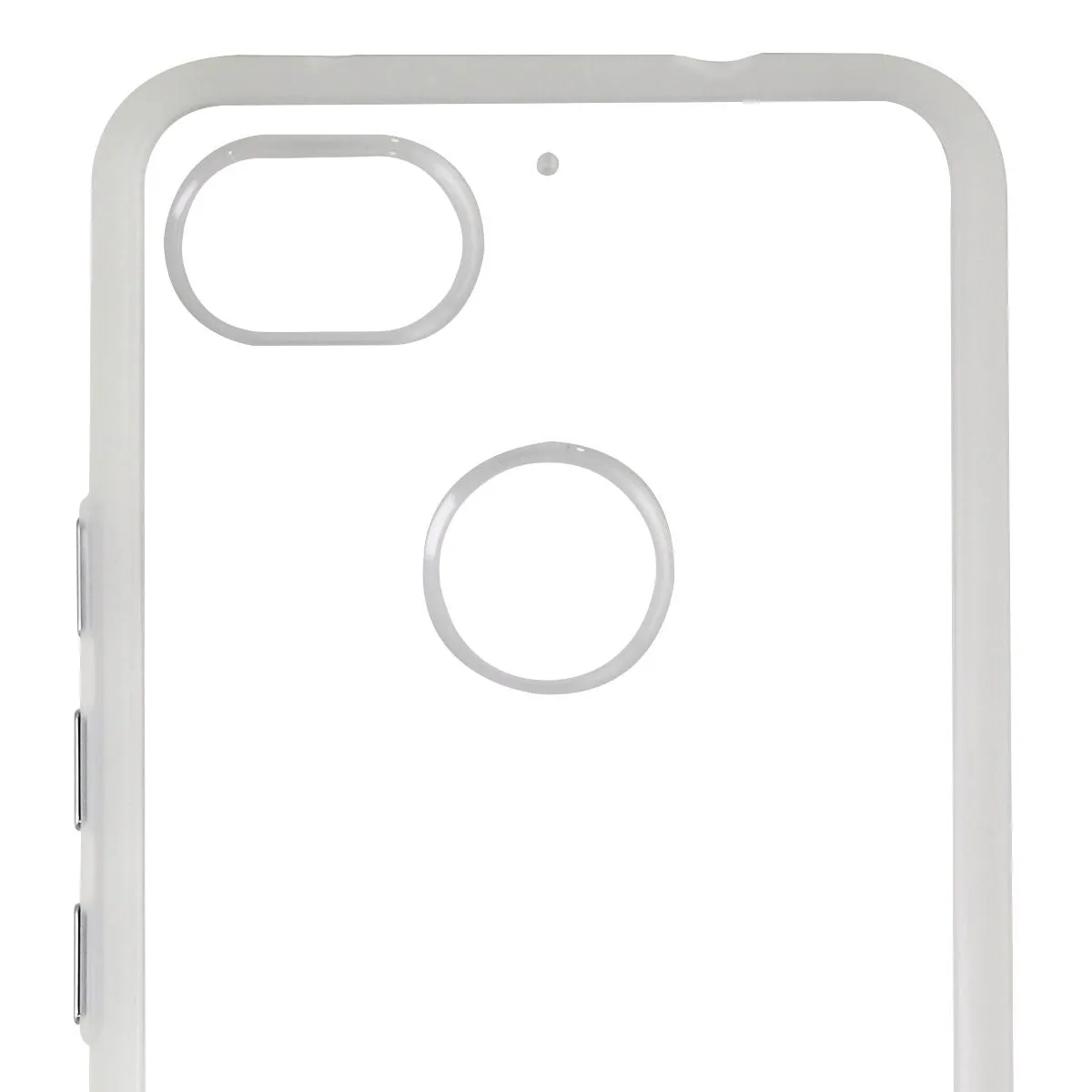 PureGear Slim Shell Series Hard Case for Google Pixel 3a XL - Clear/Frost