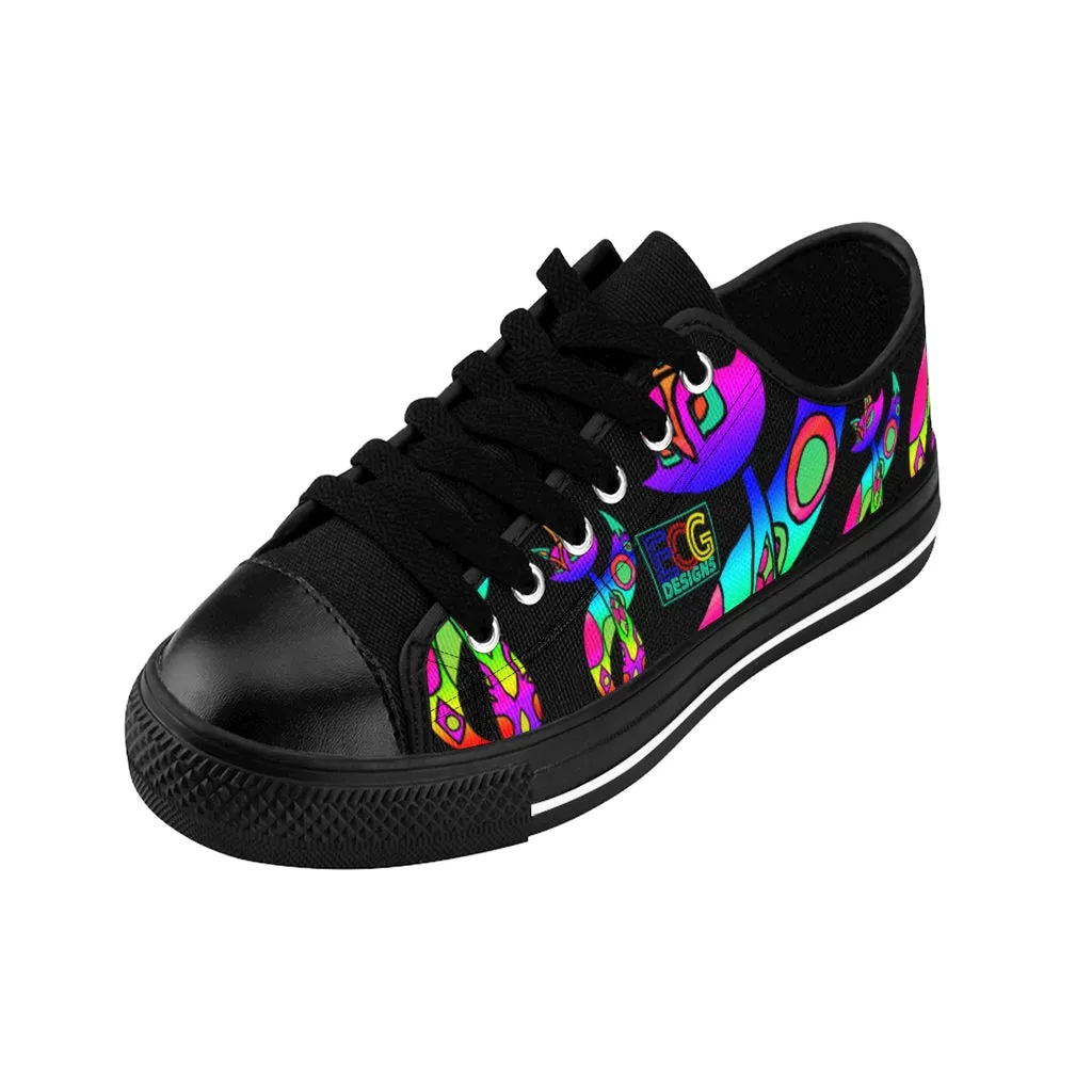 Rainbow Cat Men's Sneakers