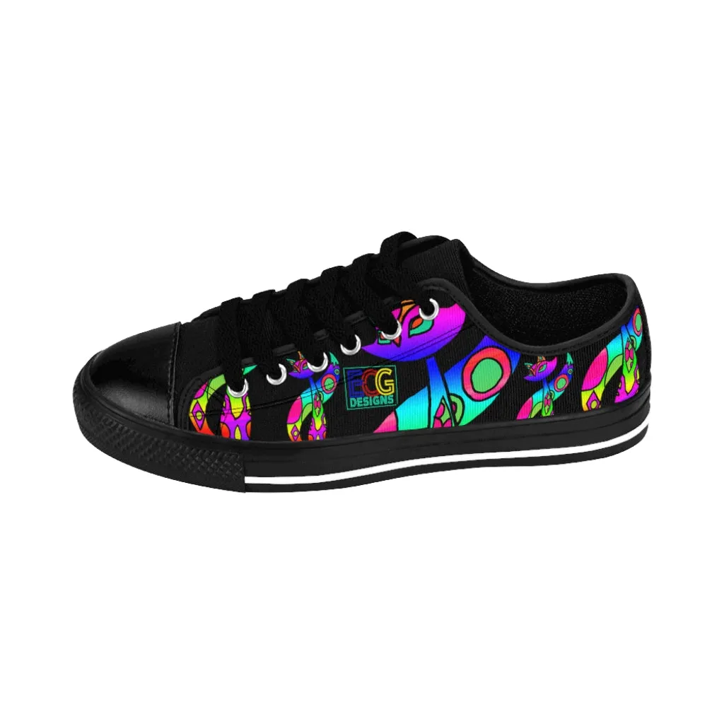 Rainbow Cat Men's Sneakers