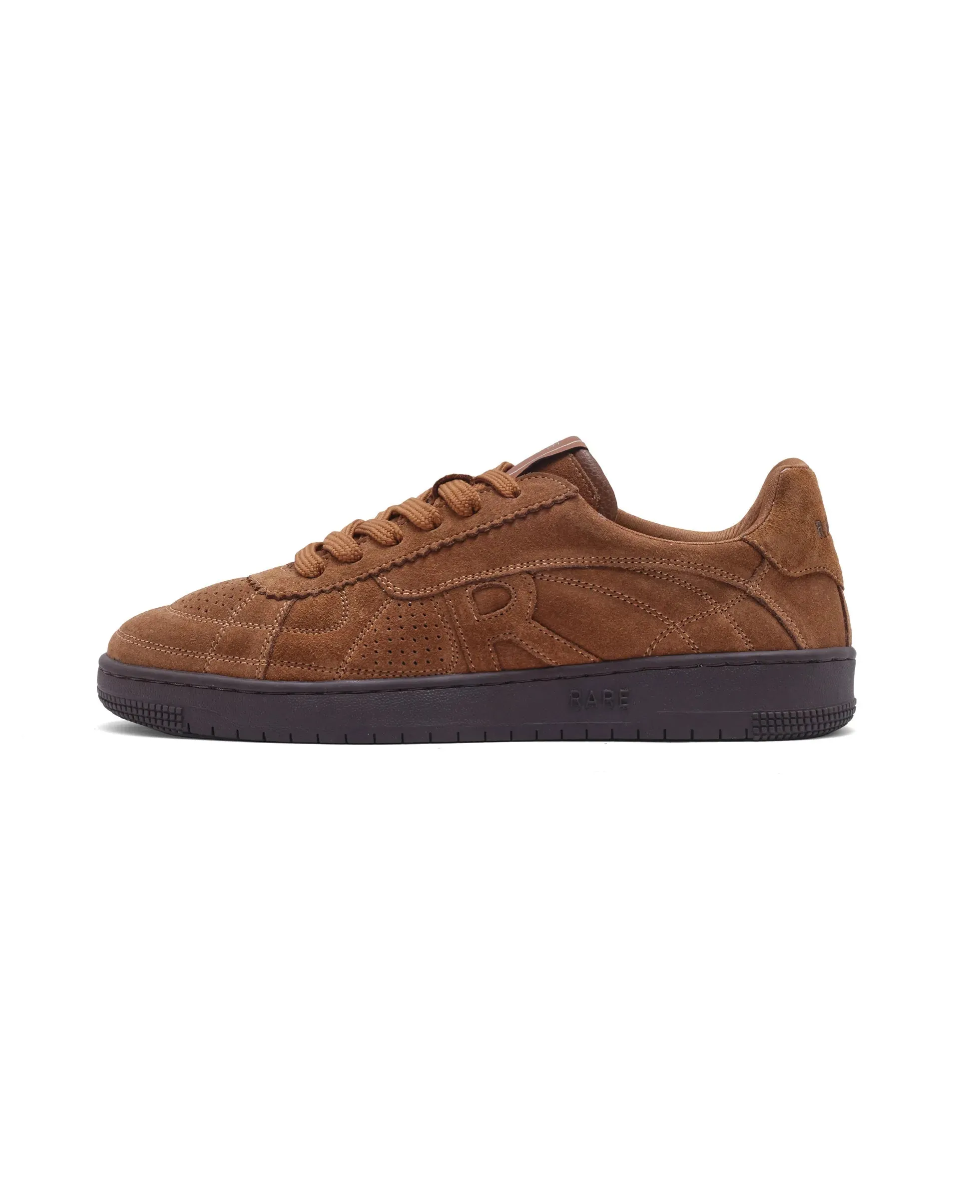 Rare Rabbit Men Ragner Camel Lace-Up Closure Sneaker