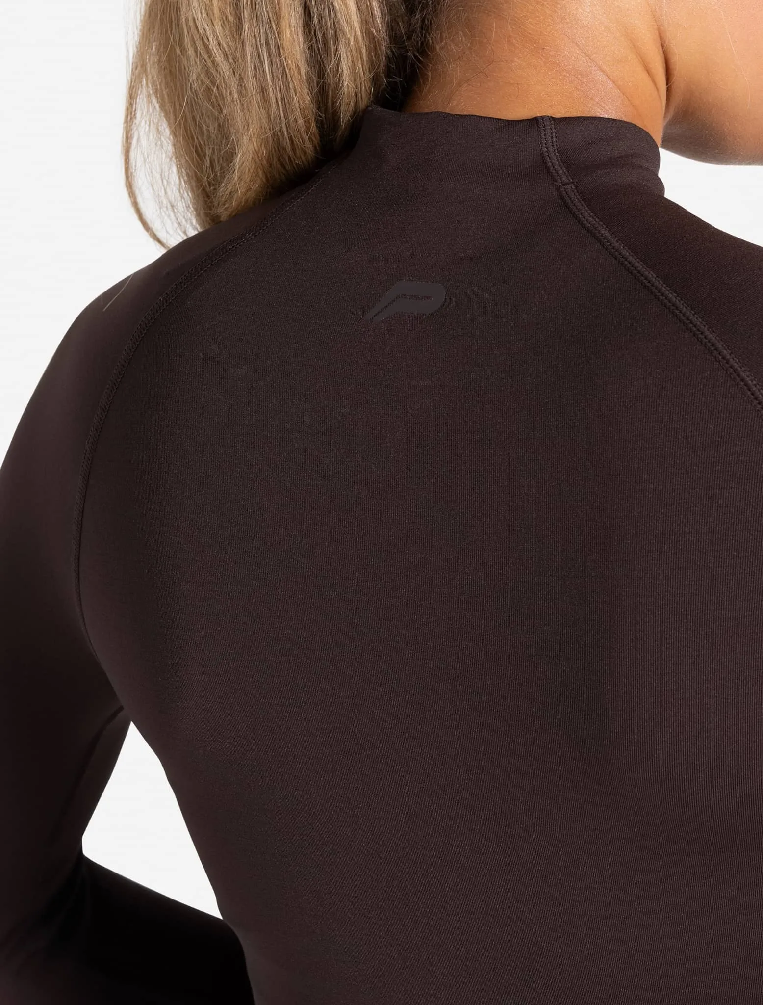 Sculpt Seamless Zip Jacket - Espresso