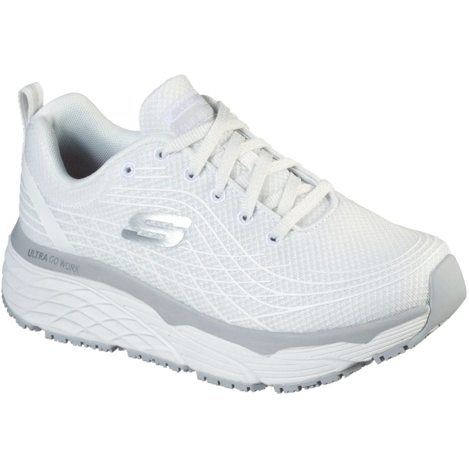 Skechers Work Women's Max Cushioning Elite Slip Resistant Trainer