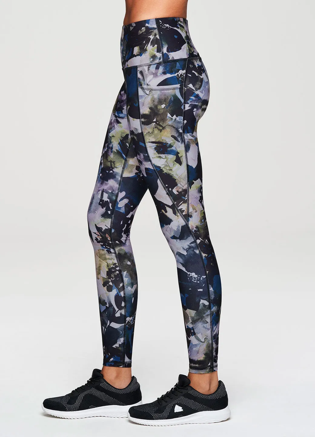 Super Soft Abstract Foliage Legging