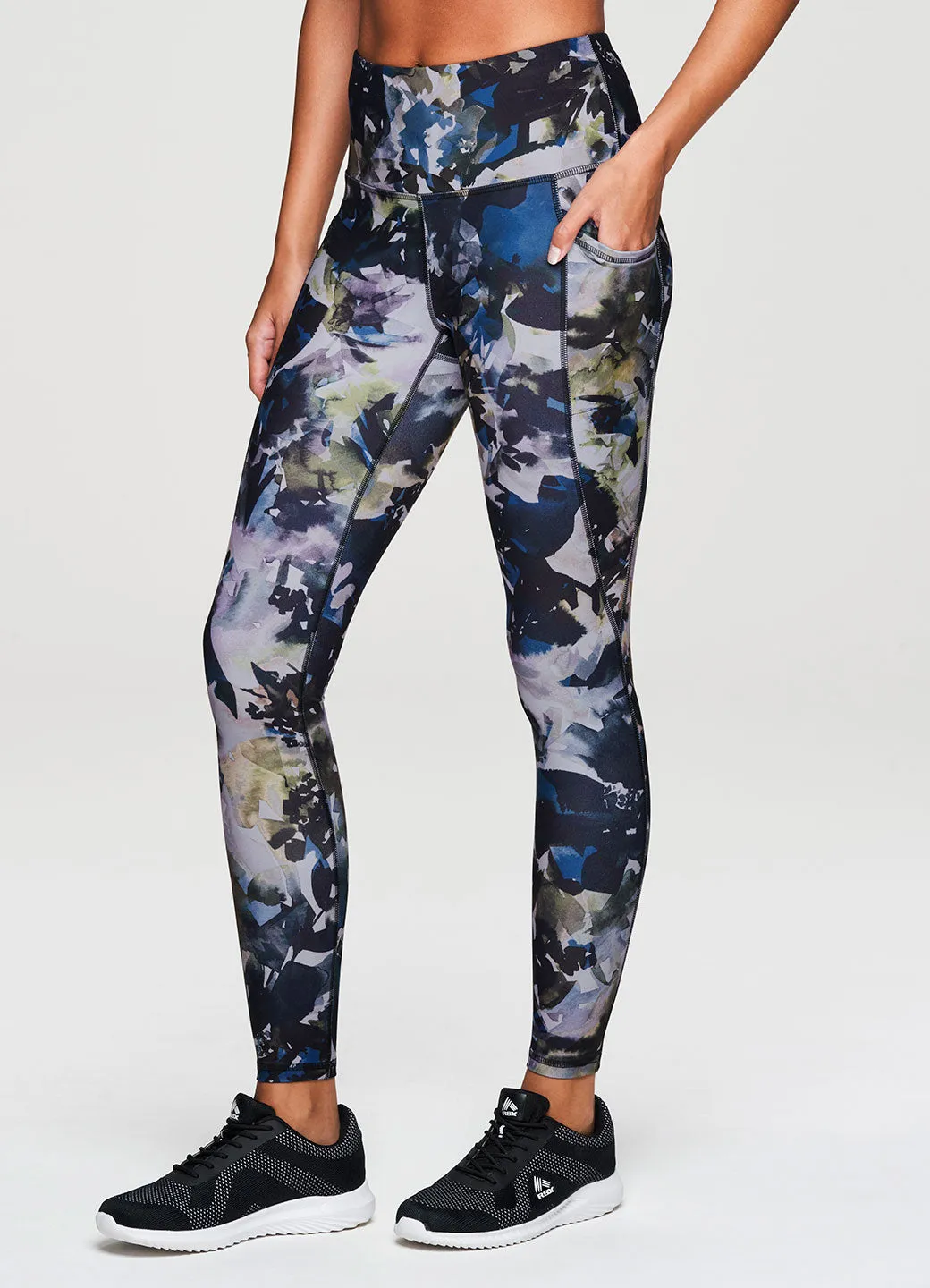 Super Soft Abstract Foliage Legging