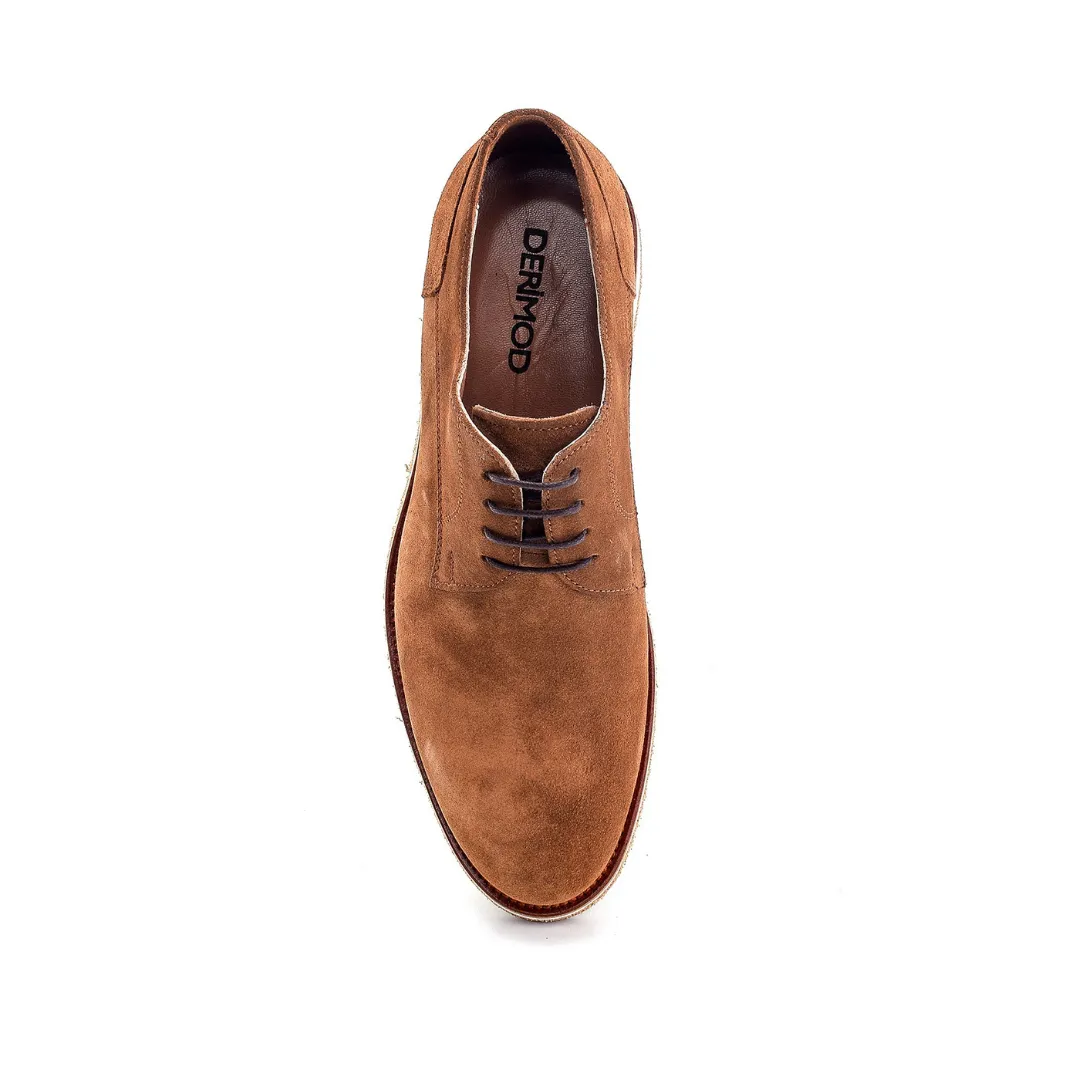 Tan Men Suede Shoe