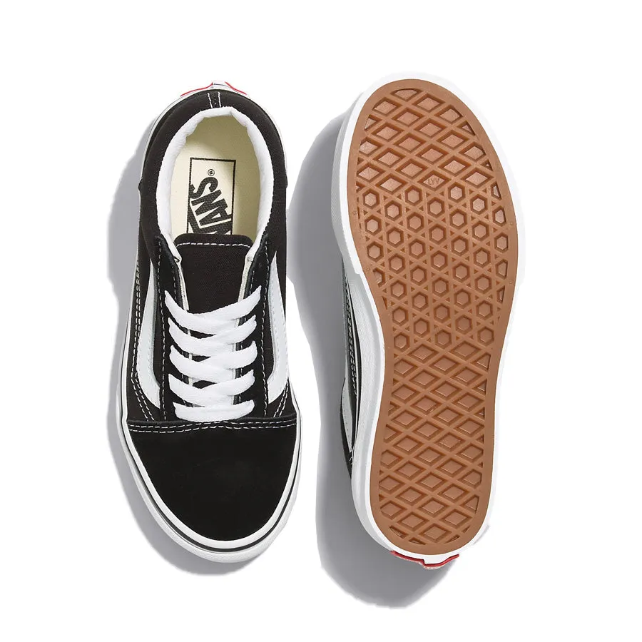 Vans Old Skool Youth - Black/True White