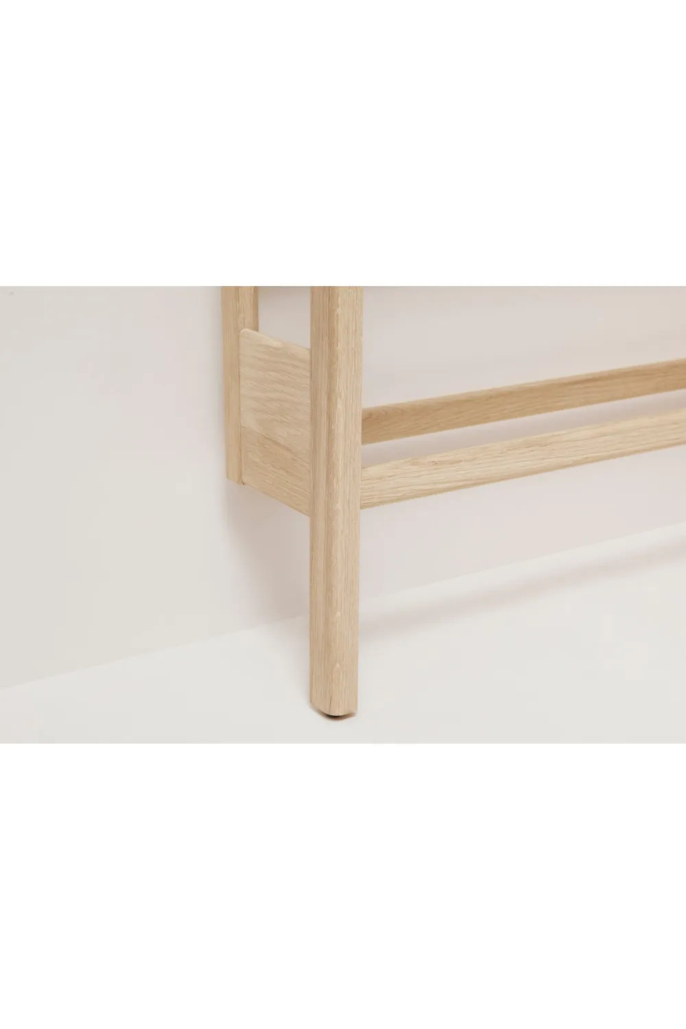 White Oak Shoe Rack L | Form & Refine A Line