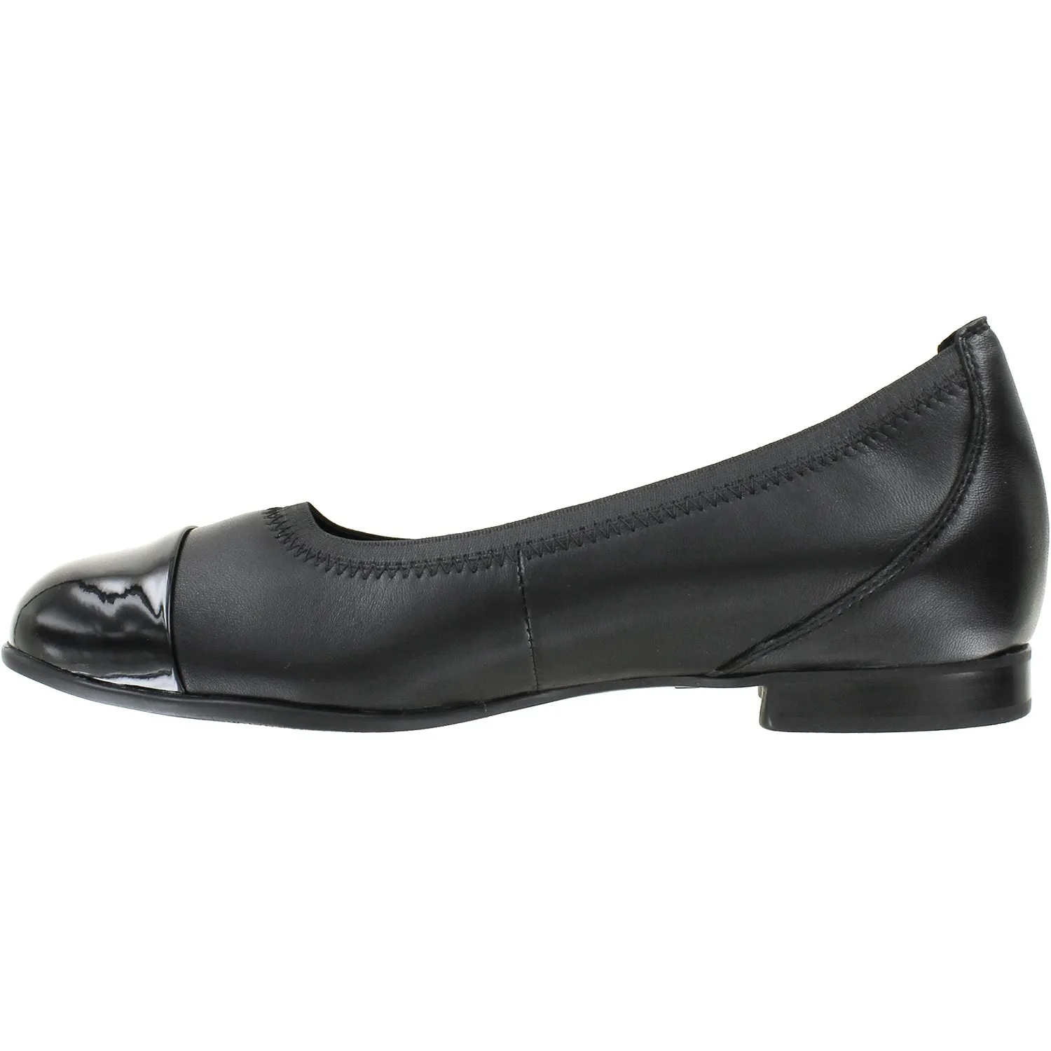 Women's Munro Mila Black Combo Leather/Patent