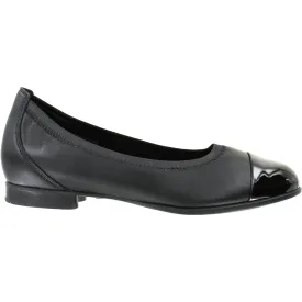 Women's Munro Mila Black Combo Leather/Patent