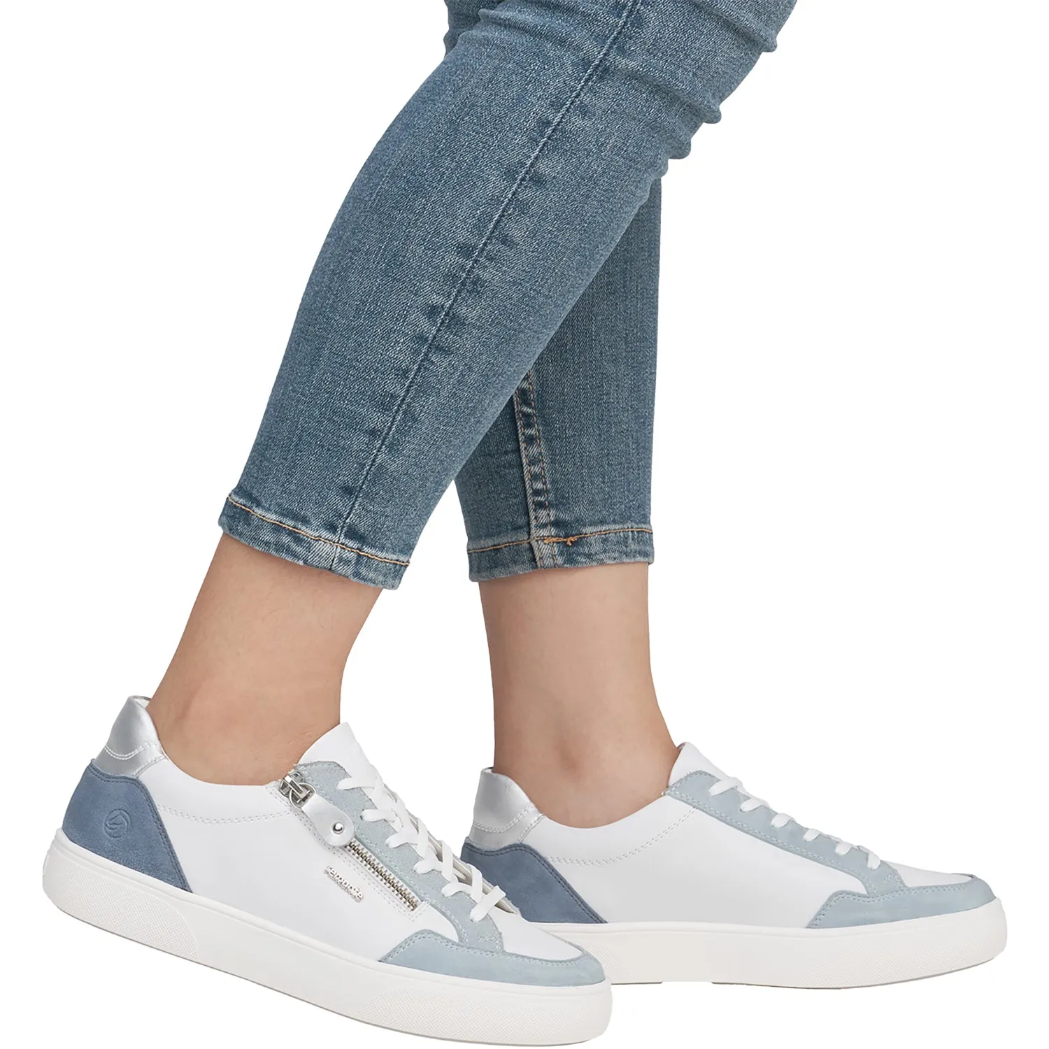 Women's Remonte D2J01-80 Bleu/Weiss/Jeans/Silver