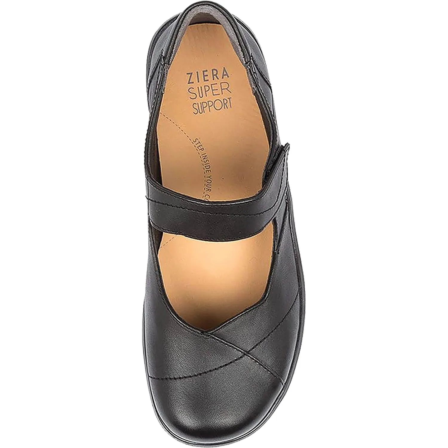 Women's Ziera Ariel Black Leather