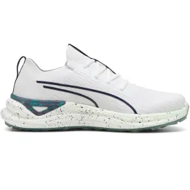 x PTC Electrocat Nitro Golf Shoes Puma White/Deep Navy/Fresh Mint - AW24