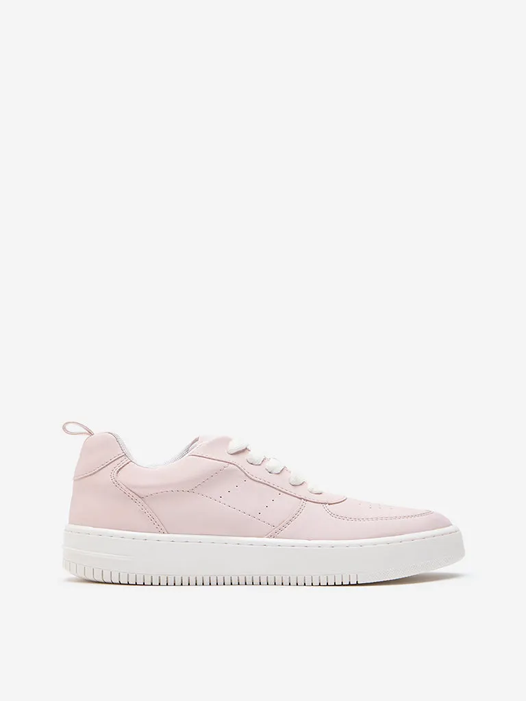 Yellow Light Pink Chunky Sneakers